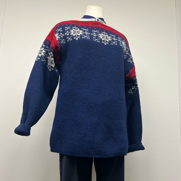 Unique Vintage Sweaters - Vintage Nordic knit sweater